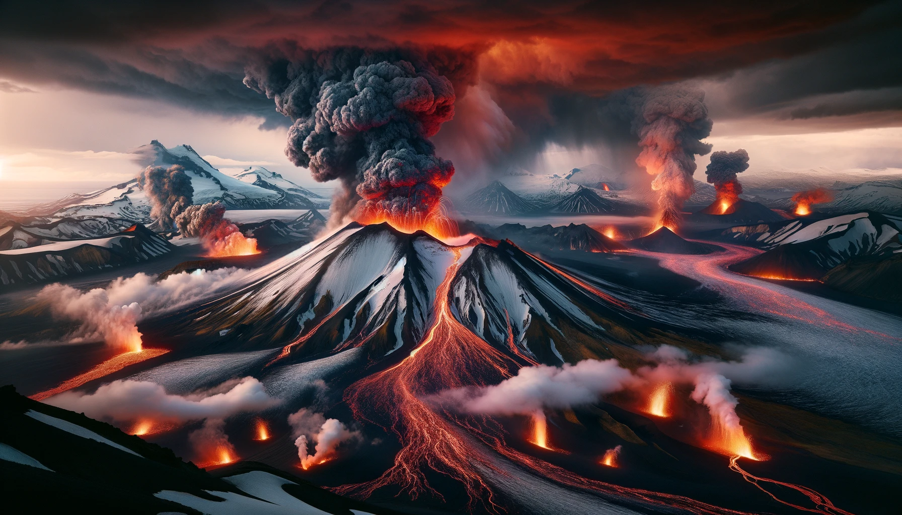Iceland's Volcanic Vigil: A Land Shaped by Fire and Ice