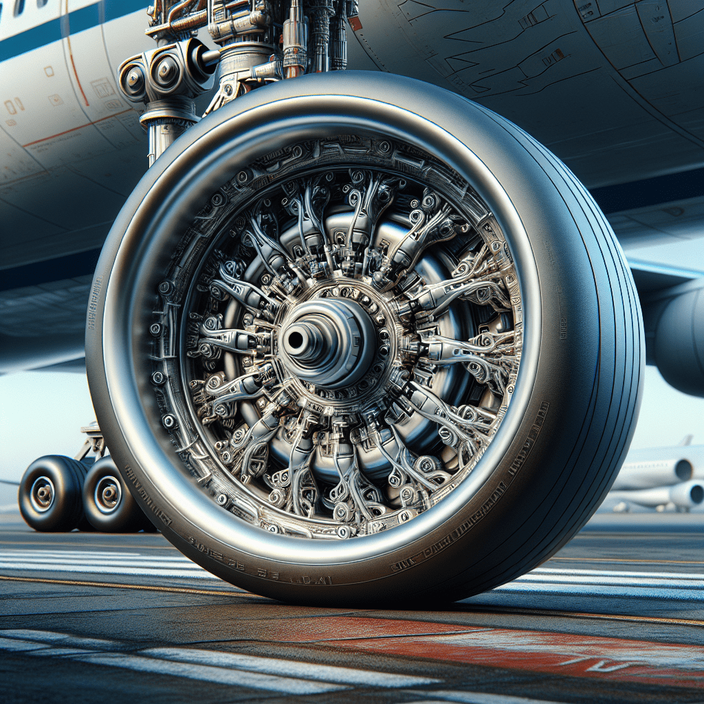 Boeing 757 nose wheel - The Boeing 757 Nose Wheel: An Integral Component of Aircraft Landing Gear Systems - 24/Jan/2024