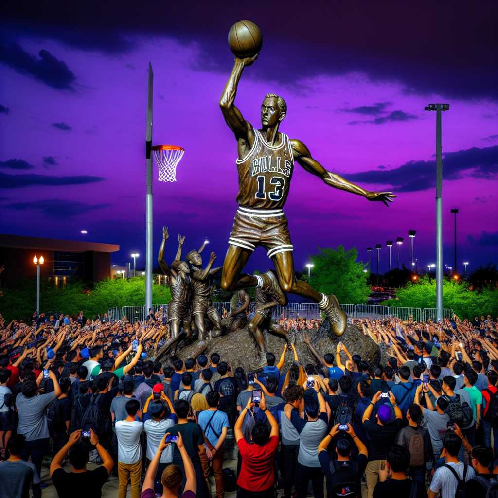 Kobe statue - The Reverence of the Black Mamba: Kobe Bryant Statue Unveiled at Staples Center - 09/Feb/2024