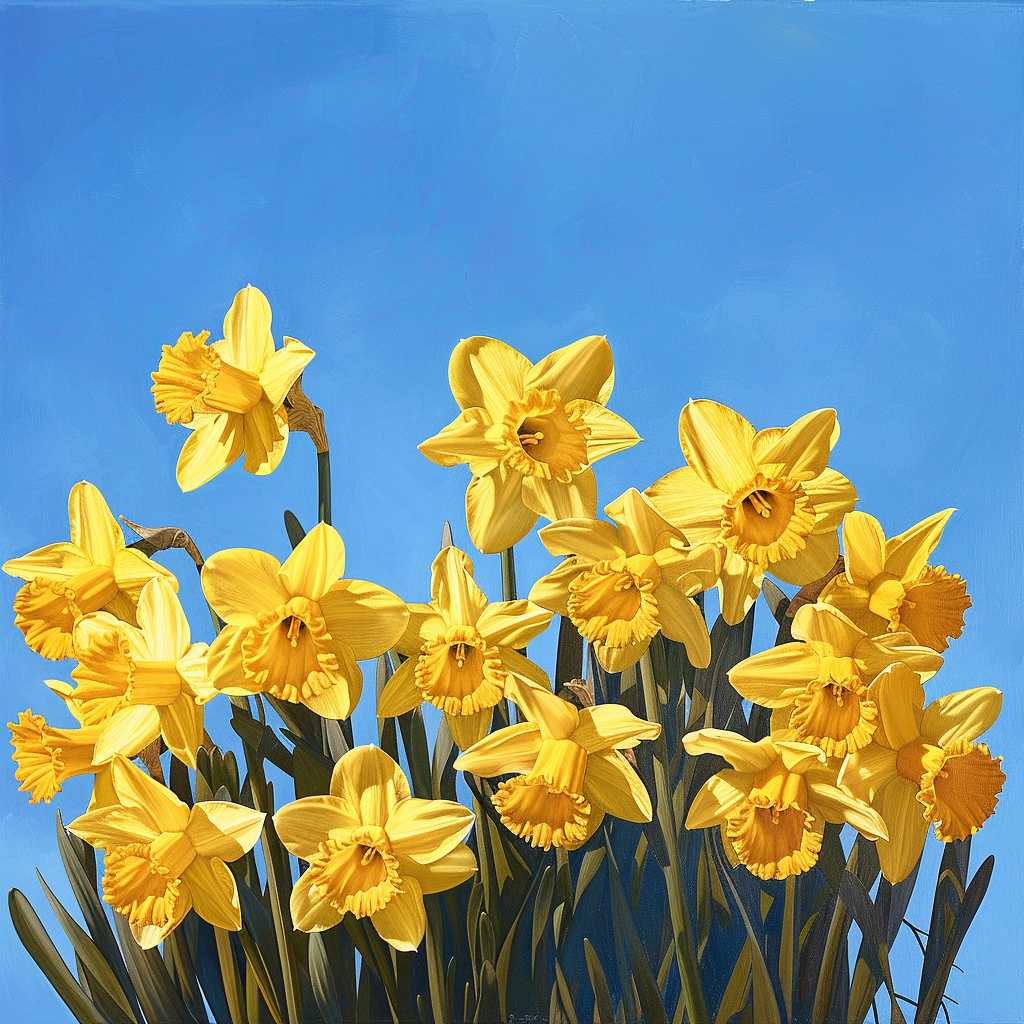 Daffodil - The Vibrant World of Daffodils: Emblems of Spring and Symbols of Hope - 01/Mar/2024