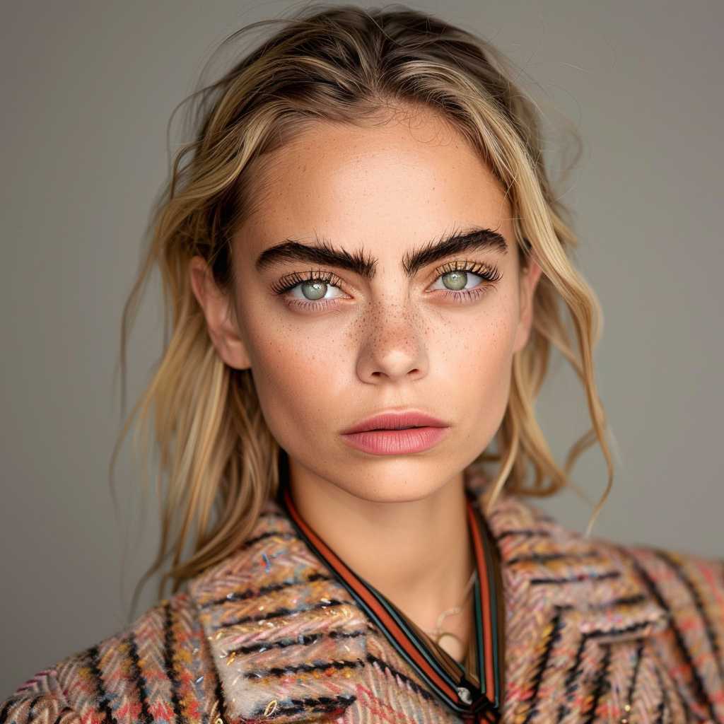 Cara Delevingne - *  Cara Delevingne has surged from the fashion runways to the silver screen, establishing herself as a contemporary icon in both the modeling industry and Hollywood. This article delves into her life, her modeling ventures, acting roles, as well as her impact on pop culture and advocacy work.   - 16/Mar/2024