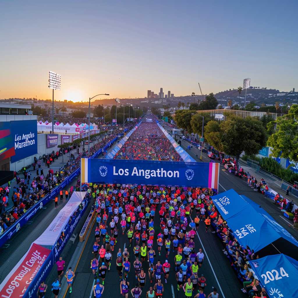 L.A Marathon 2024 - The Los Angeles Marathon 2024: A Spectacle of Endurance and Community Spirit - 18/Mar/2024