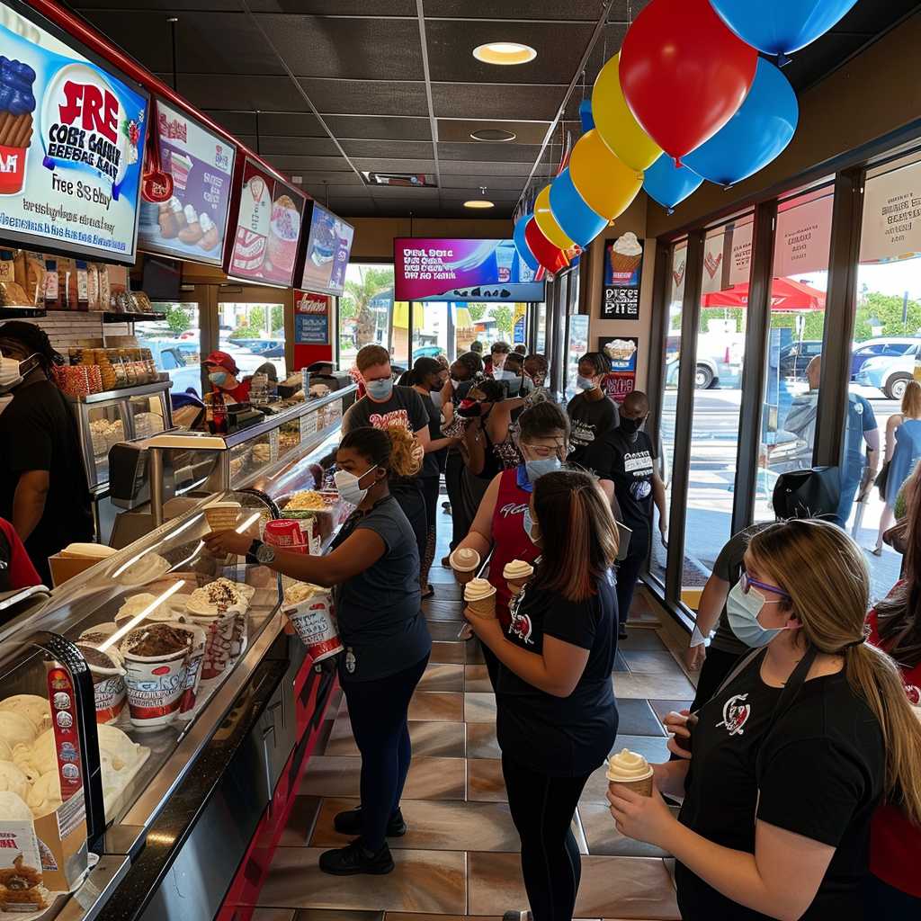 Free Cone Day Dairy Queen - Free Cone Day: Dairy Queen's Delicious Trademark Celebration of Springtime Generosity - 20/Mar/2024