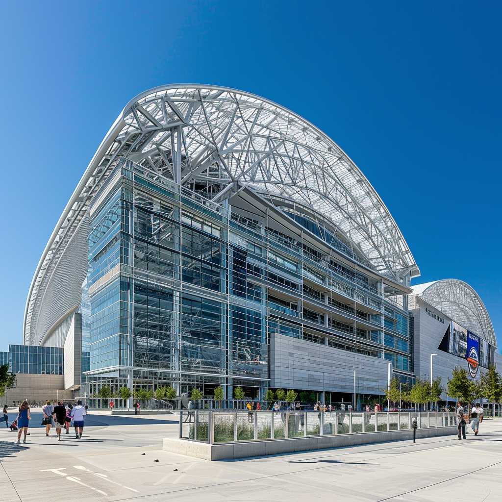 AT&T Stadium - The Architectural Marvel and Sports Haven: AT&T Stadium - 25/Mar/2024