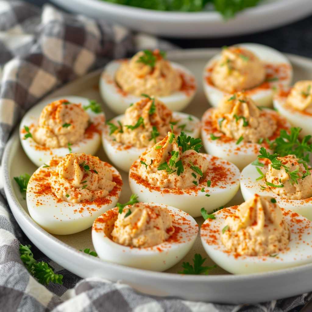 Deviled eggs - The Delectable World of Deviled Eggs: A Culinary Staple with Global Variations - 31/Mar/2024