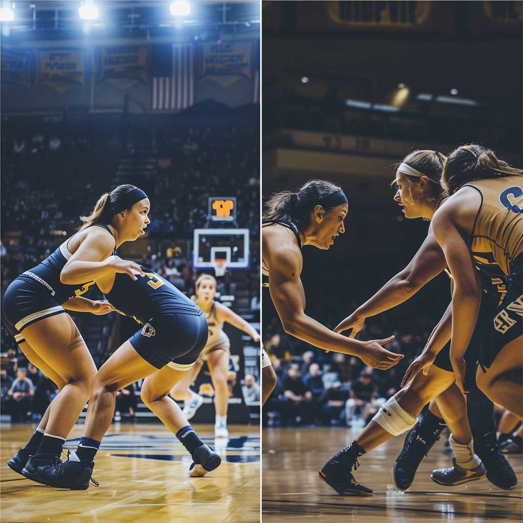 UConn vs Iowa - The Intensity of College Sports: UConn vs. Iowa in a Rivalry of Strength and Skill - 06/Apr/2024