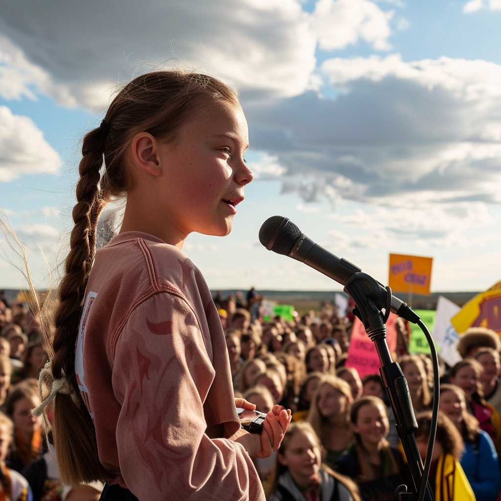 Greta Thunberg - Greta Thunberg: Leading Voice of the Youth on Climate Action - 07/Apr/2024