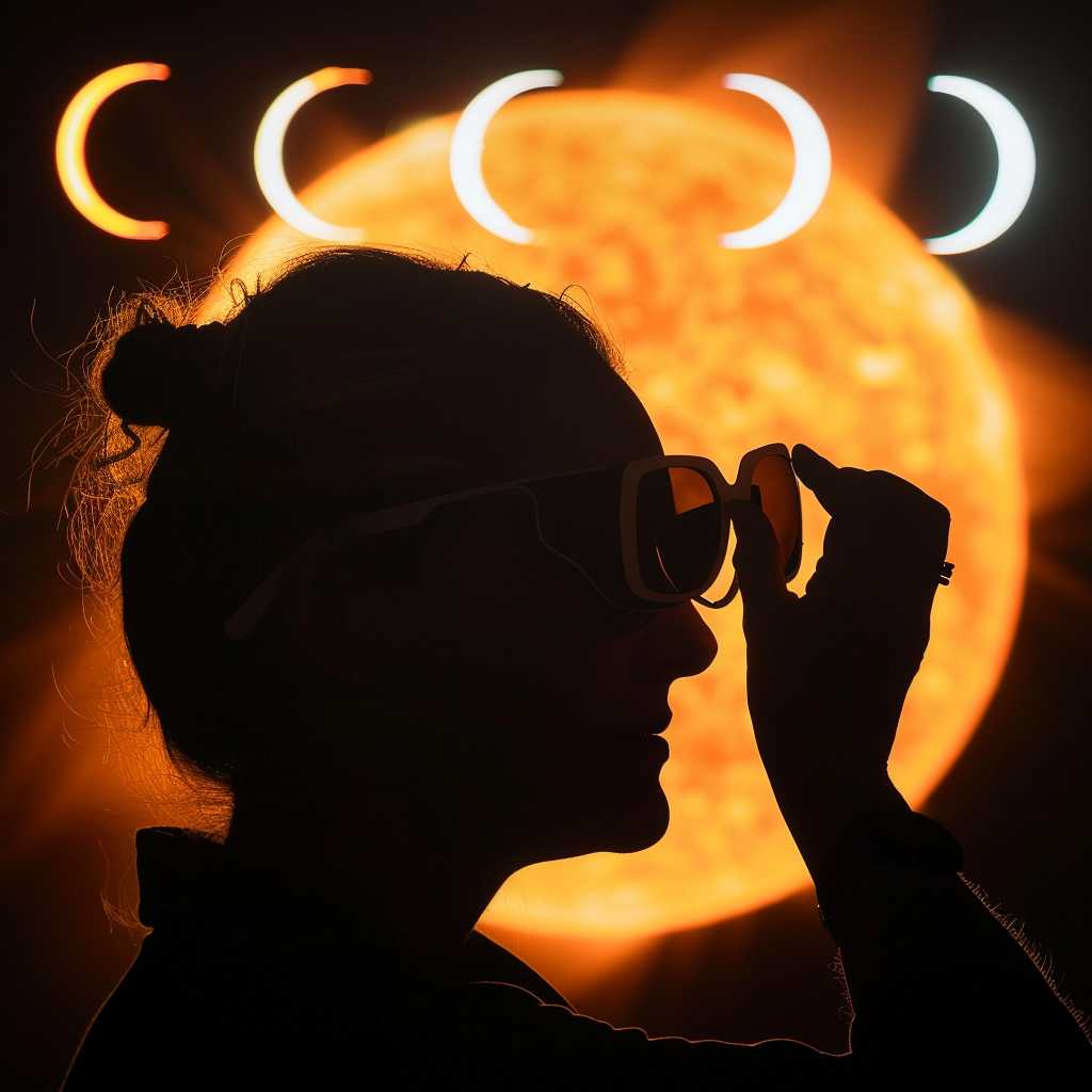 Warby Parker eclipse glasses - Warby Parker's Educational Campaign on Safe Solar Eclipse Observation - 09/Apr/2024