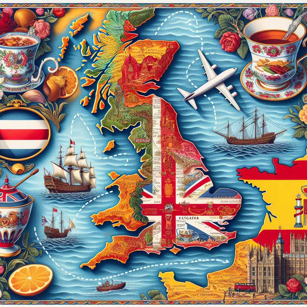 España  Inglaterra - The Dynamic Relationship Between Spain and England: History, Culture, and Current Affairs - 15/Jul/2024