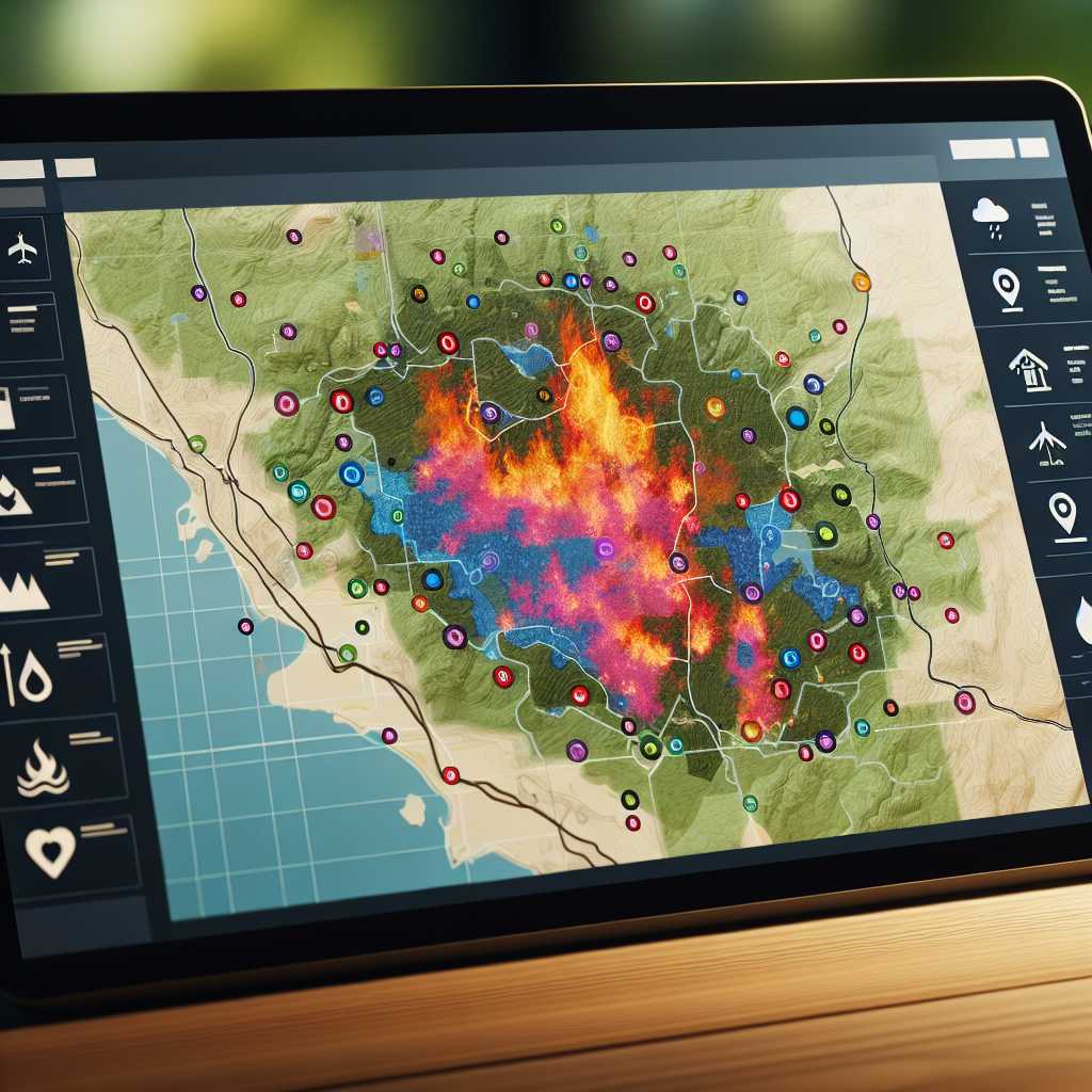 Park Fire map - Understanding the Importance and Usage of Park Fire ...