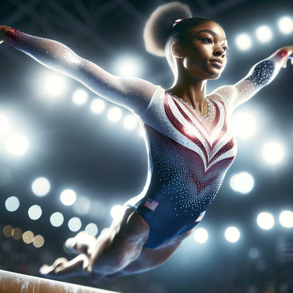 Jordan Chiles - The Emergent Star in Gymnastics: Jordan Chiles' Journey to Success - 28/Jul/2024