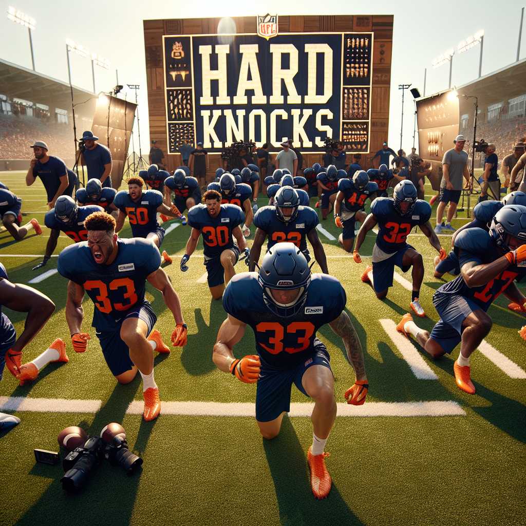 Hard Knocks Bears - Hard Knocks: Chicago Bears Expose Inner Workings to Fans Through the Lens of HBO Documentary Series - 07/Aug/2024