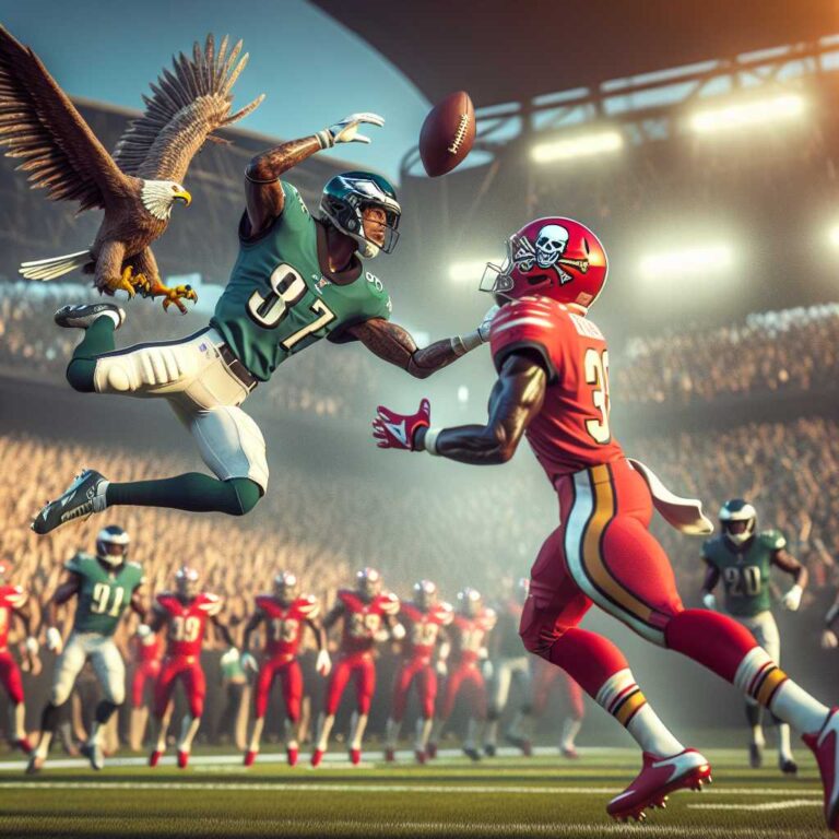 Eagles vs Buccaneers Eagles vs Buccaneers A Showdown of Soaring