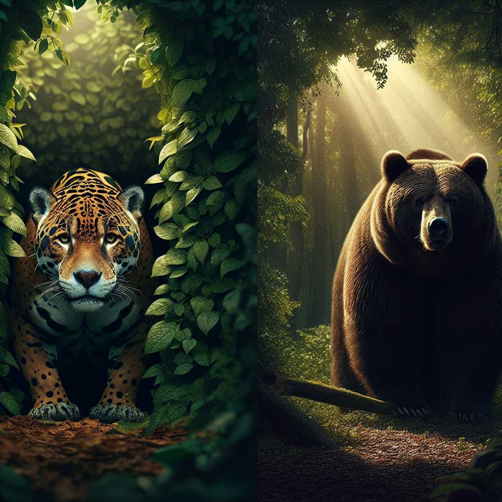 Jaguars vs Bears - Jaguars vs Bears: An Insight into the Splendor of Nature's Top Predators - 13/Oct/2024