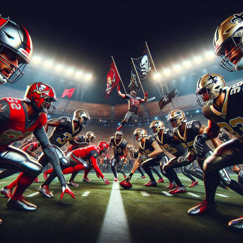 Buccaneers vs Saints - The Rivalry Intensification: The Tampa Bay Buccaneers Versus the New Orleans Saints Showdown - 13/Oct/2024