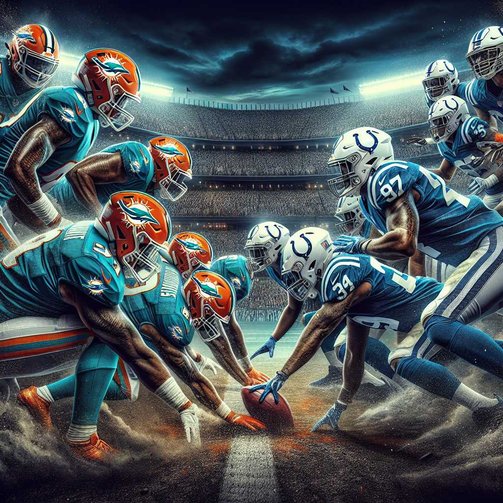 Dolphins vs Colts - The Historic Matchup: Dolphins vs Colts in NFL Showdowns - 21/Oct/2024