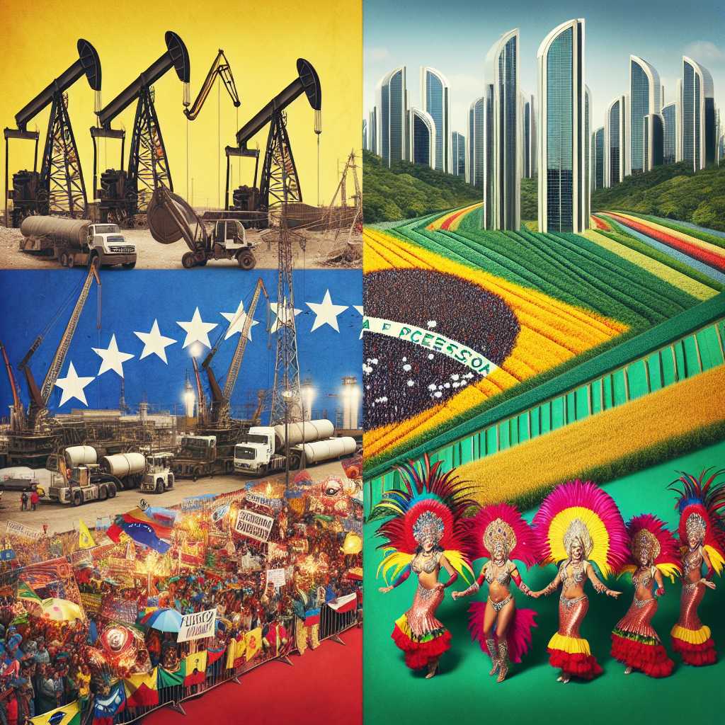 Venezuela vs Brazil - Venezuela vs. Brazil: Understanding the Dichotomy in South America - 15/Nov/2024