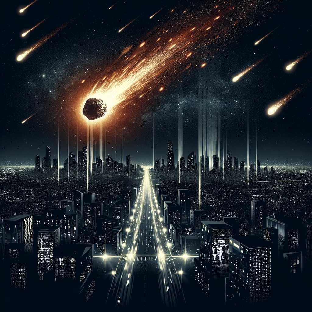 Asteroid hitting Earth - The Hypothetical Scenario of an Asteroid Impact on Earth - 04/Dec/2024