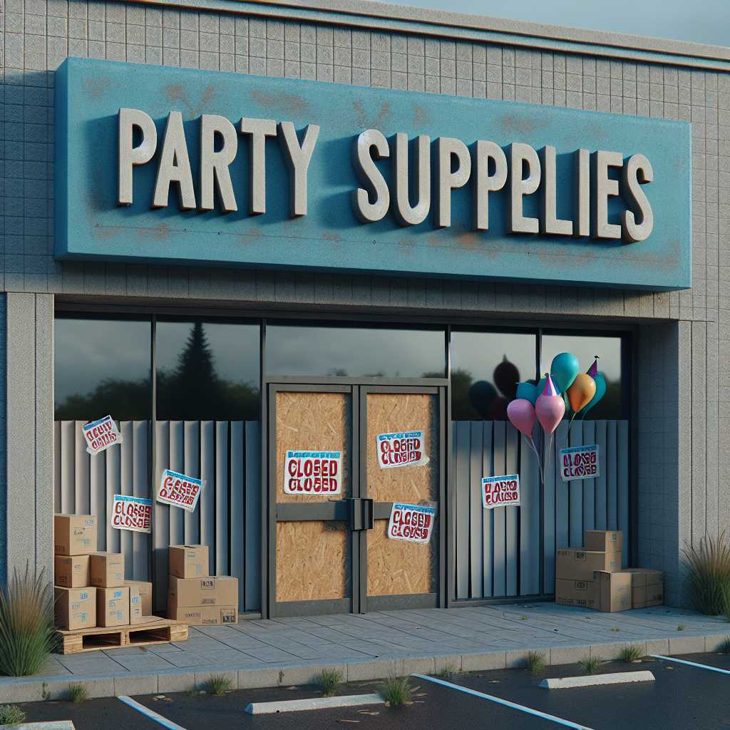 Party City closing - The Rise and Fall of Party City: A Comprehensive Look into the Party Giant's Closure - 21/Dec/2024