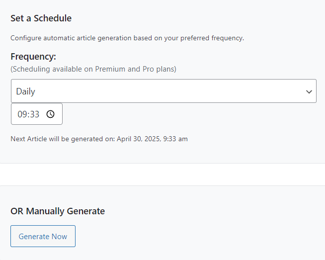 auto create and post wordpress blogs